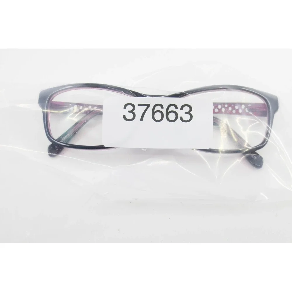 Saks Fifth Avenue SA 5004 BK/PK Black Pink Glitter Eyeglass Frames 52-15-135